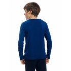 Джемпер для мальчиков, рост 134 см, цвет джинс - Фото 3