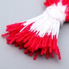 Тычинки для искусственных цветов "Пушистые " длина 6 см (набор 170 шт) - Фото 3