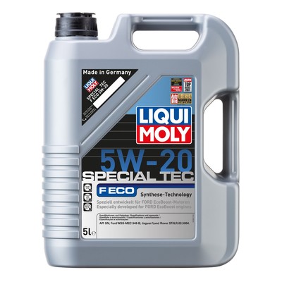 Масло моторное LiquiMoly Special Tec F ECO 5W-20 SN C5, НС-синтетическое, 5 л