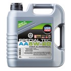 Масло моторное LiquiMoly Special Tec AA 5W-20 SP GF-6A, НС-синтетическое, 4 л - фото 258940