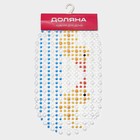 Коврик противоскользящий в ванну Доляна «Влюблённые уточки», на присосках, 35×65 см - Фото 5