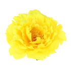 Гавайский зажим "Пион", цвет желтый - Фото 2