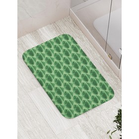 Коврик для для ванной «Зеленый дракон», противоскользящий, размер 52x77 см
