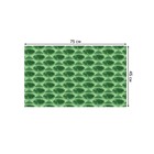 Придверный коврик в прихожую «Зеленый дракон», размер 45х75 см - Фото 2