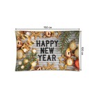 Декоративное панно с фотопечатью «Счастливого Нового года», горизонтальное, размер 100х150 см - Фото 2