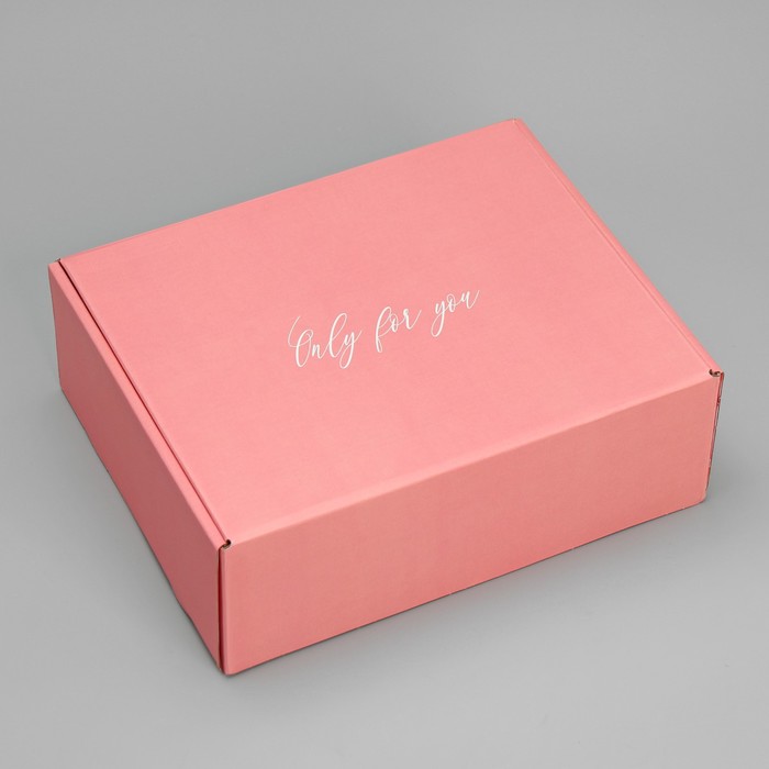 Коробка подарочная складная, упаковка, «Нежные пионы», 27 х 21 х 9 см - фото 1907990744