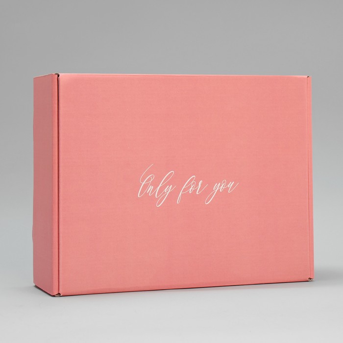 Коробка подарочная складная, упаковка, «Нежные пионы», 27 х 21 х 9 см - фото 1907990745
