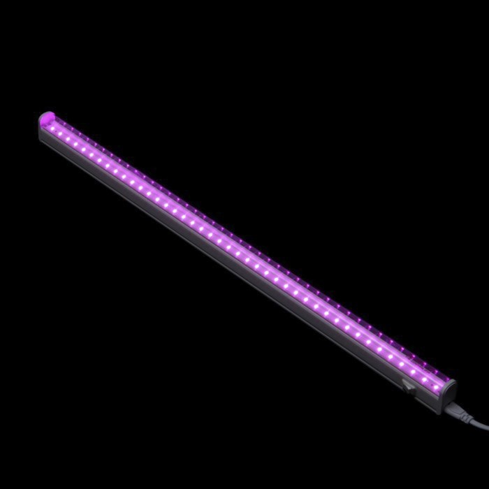 Фитосветильник светодиодный, 18 Вт, 1300 мм, полный спектр, фиолетовый свет