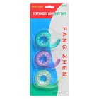 УЦЕНКА Диспенсер с клейкой лентой, цена за 3 штуки, блистер, МИКС - Фото 1