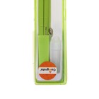 УЦЕНКА Циркуль металлический с колпачком, в пластиковом пенале, с запасным грифелем - Фото 2