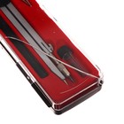 УЦЕНКА Готовальня Calligrata 4 предмета: циркуль, грифель, удлинитель, рейсфедер, в пластиковом пенале - Фото 2