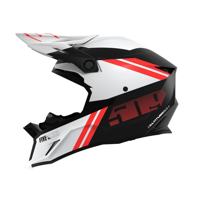 Шлем 509 Altitude 2.0, размер L, чёрный, белый, красный - Фото 1