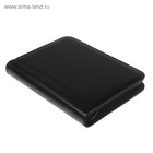 УЦЕНКА Органайзер на кольцах А5, 100 листов в линейку, с калькулятором, на молнии, чёрный - Фото 4