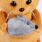 Мягкая игрушка "Кот Бисквит с мышкой" - Фото 7