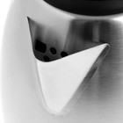 Чайник электрический GOODHELPER KS-18B06, металл, 1.8 л, 1500 Вт, серебристо-чёрный - Фото 4