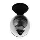 Чайник электрический GOODHELPER KS-18B06, металл, 1.8 л, 1500 Вт, серебристо-чёрный - Фото 5