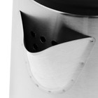 Чайник электрический GOODHELPER KS-18B07, металл, 1.8 л, 1800 Вт, серебристо-чёрный - Фото 4