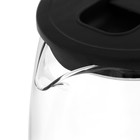 Чайник электрический GOODHELPER KG-18B01, стекло, 1.8 л, 1500 Вт, чёрный - Фото 4