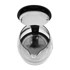 Чайник электрический GOODHELPER KG-18B01, стекло, 1.8 л, 1500 Вт, чёрный - Фото 5