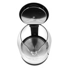 Чайник электрический GOODHELPER KG-18B10, стекло, 1.8 л, 1500 Вт, чёрный - Фото 5