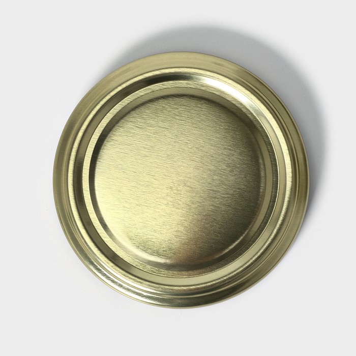 Крышка для консервирования, ТО-66 мм, набор 1250 штук, металл, цвет золотой - Фото 1