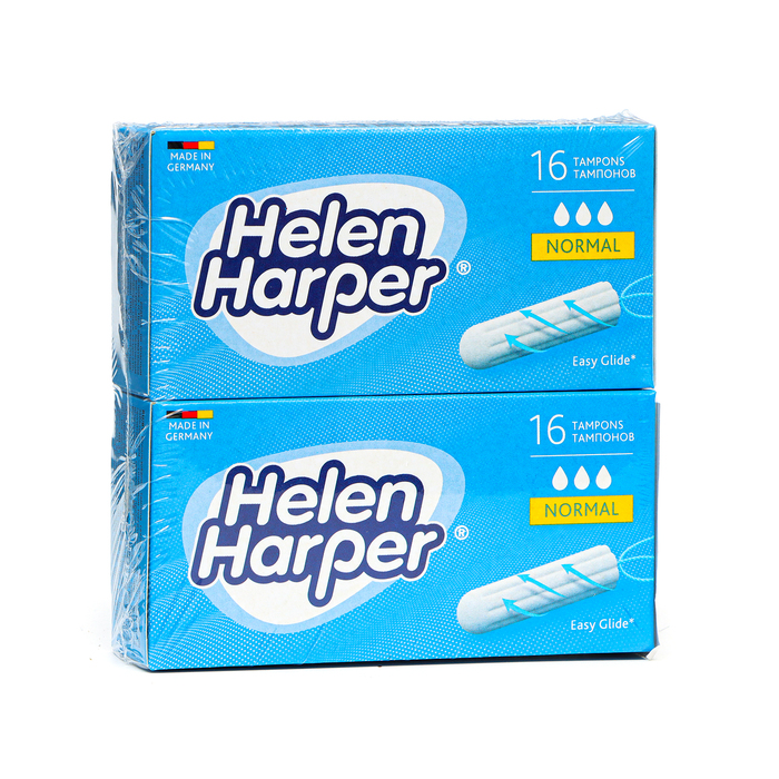 

Тампоны безаппликаторные Helen Harper, Normal, 16 шт (2 упаковки)