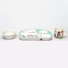 Набор детской посуды Lavenir «Русалочка», 3 предмета - Фото 4
