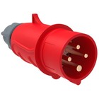 Вилка электрическая кабельная IEK, 16 А, 3P+PE, 380 В, IP44, ССИ-014, PSN02-016-4 - фото 4201065