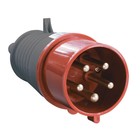 Вилка электрическая кабельная IEK, 32 А, 3P+PE+N, 380 В, IP44, ССИ-025, PSR02-032-5 - фото 4201073