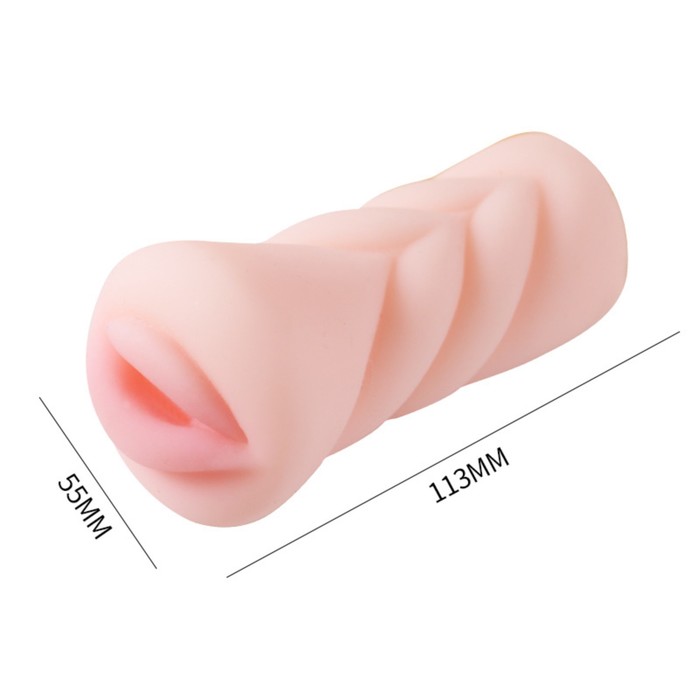 Мастурбатор реалистичный «Yoni №6 Oral», 11.5×5.5 см, телесный - Фото 1