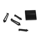 Подстаканник для автомобиля, крепление в дефлектор, черный - Фото 4