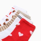 Набор женских носков KAFTAN "Мишка" 5 пар, размер 35-38 - фото 77749