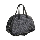 Сумка дорожная "Турне", 1 отдел, наружный карман, длинный ремень, цвет серый - Фото 2