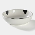 Салатник Доляна «Панда», 250 мл, d=13 см, белый - Фото 3