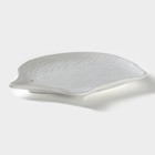 Блюдо сервировочное Доляна «Ёжик в золотом», 20×17 см, белое - Фото 3