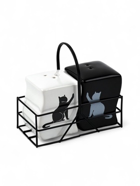 Солонка и перечница «Коты», 100 мл