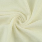 Лоскут плюш, 50 × 50 см, 220 г/м, цвет молочный №11 - фото 8722043