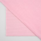 Лоскут плюш, 50 × 50 см, 220 г/м, цвет светло-розовый №57 - Фото 2