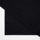 Лоскут плюш, 50 × 50 см, 220 г/м, цвет чёрный №102 - фото 3649604