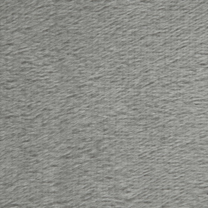 Лоскут плюш, 50 × 50 см, 220 г/м, цвет №106 серый