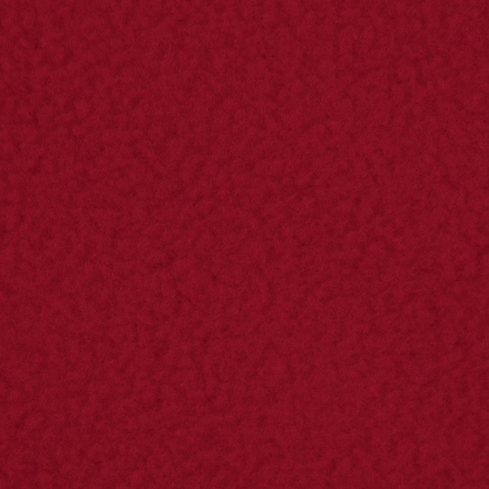Лоскут флис, 50 × 50 см, 190 г/м, цвет красный №1B