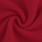 Лоскут флис, односторонний, 50 × 50 см, 190 г/м, цвет красный №1B - фото 293014975