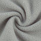 Лоскут флис, односторонний, 50 × 50 см, 190 г/м, цвет серый №9C - фото 320945302
