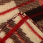 Плед Ирландия 150х200см, коричневый, флис 150г/м, пэ100% - фото 24443175