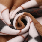 Плед Ромбы 150х200см, коричневый, флис 150г/м, пэ100% 10150408