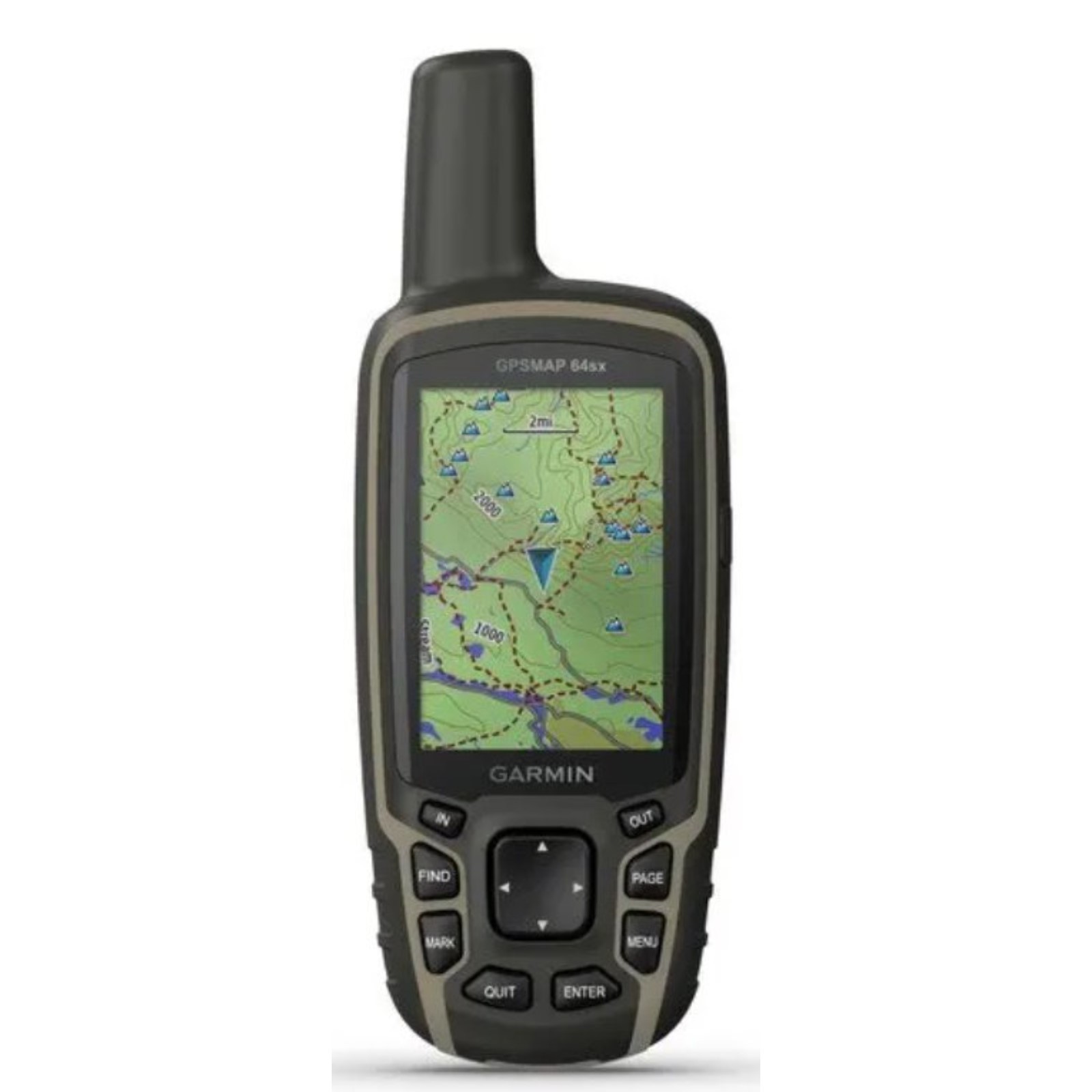 Навигатор автомобильный GPS Garmin GPSMAP 64SX (010-02258-11), ГЛОНАСС,  EGNOS, WAAS (117077) - Купить по цене от 58 750.00 руб. | Интернет магазин  SIMA-LAND.RU