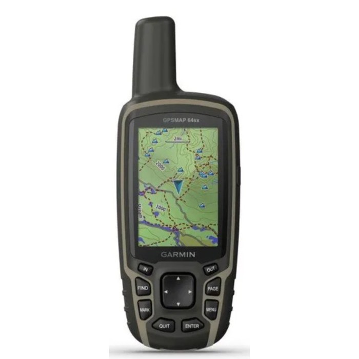 Навигатор автомобильный GPS Garmin GPSMAP 64SX (010-02258-11), ГЛОНАСС, EGNOS, WAAS - Фото 1
