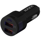 Автомобильное зарядное устройство Maxvi (CCM-522 Plus M) 2 USB, 5.2 A, 0.5 м, чёрный - фото 300058742