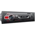 Автомагнитола AURA MP3/WMA AMH-203BT, Bluetooth, 2xUSB/micro SD, FLAC, красная - фото 51506881