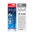 Ручка шариковая автоматическая Megapolis Concept, резиновый упор, узел 0.7 мм, чернила синие, длина линии письма 1000 метров, в блистере - Фото 4